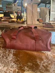 All Leather Duffle Bag