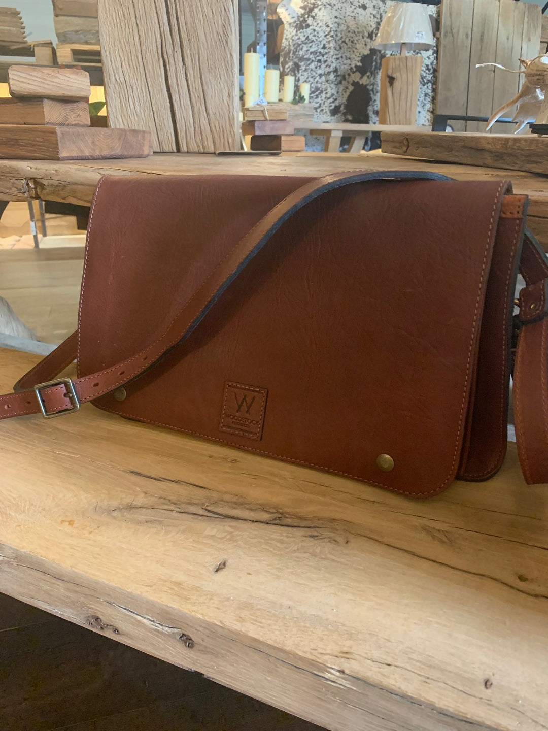 Woodstock leather sling bag hotsell